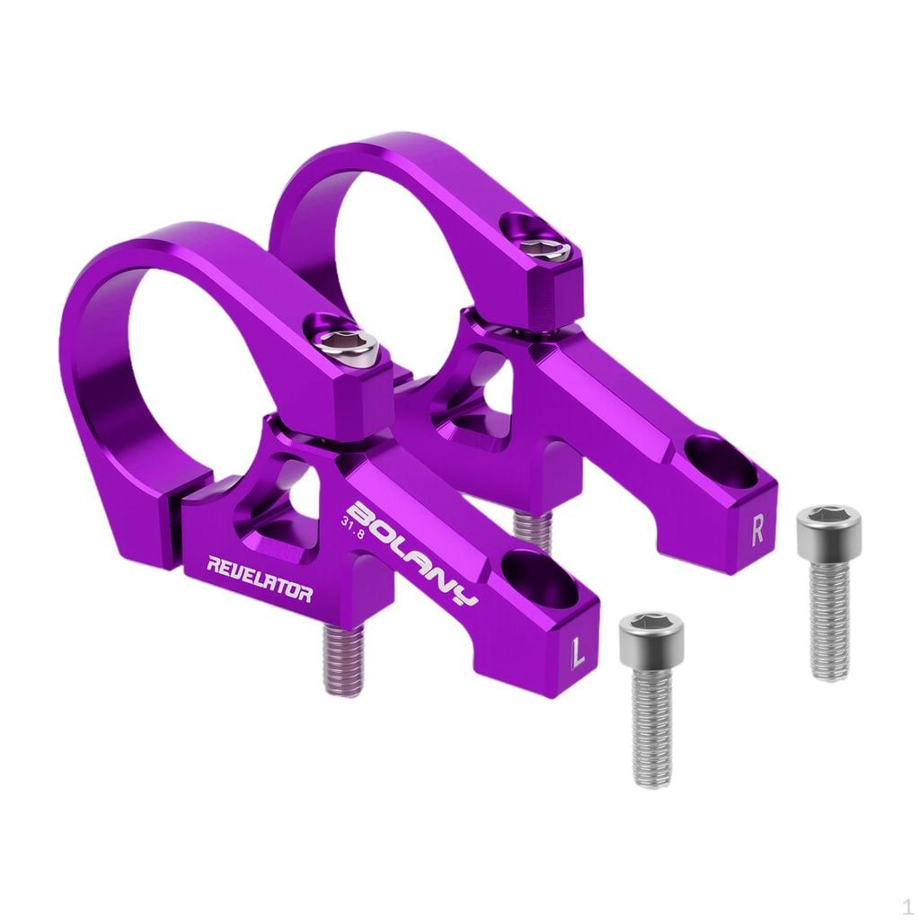 1 Pair , Direct Replacement Bicycle Handlebar Stem, Aluminum Alloy, Easy Installation, 31.8mm, for