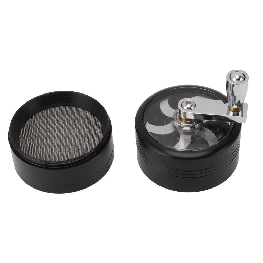 63mm Krydderkvern Hånddrevet Sinklegering Krydderkvern Kryddermølle med Håndtak