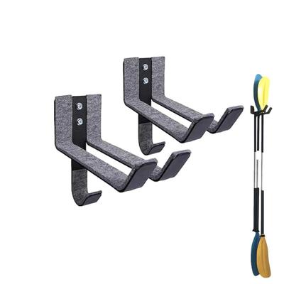 1 Pair Wall Mounted Surfboard Rack Snowboard Rack Hanger Wall Mounted Storage Rack For Skateboard Snowboard Surfboard