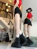 2025 Women's Hip-Hugging Side Slit Sports Skirt - Yoga Midi & Mini Options for Summer