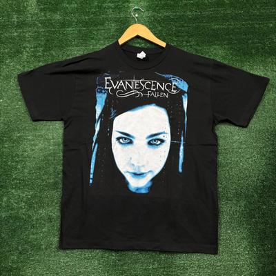 Evanescence Fallen Gotycki Zespół Metalowy Koszulka Rozmiar Duży