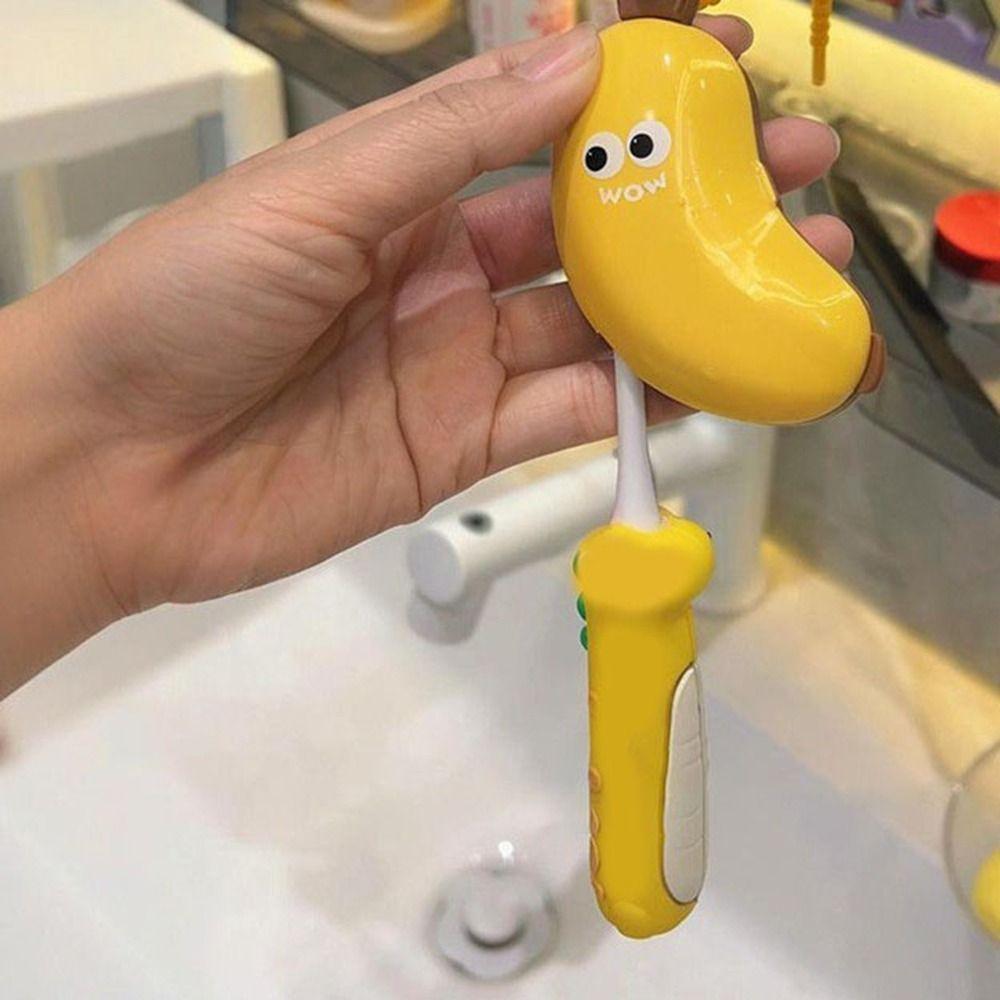 2Set 2 In 1 Banana Toothbrush Covers Dustproof Toothbrush Protector Cap  Travel