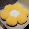 Flower Seat Cushion For Bedroom Home Office Plush Short Pile Pp Cotton Decor