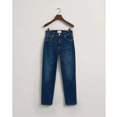 Cropped Slim Fit Jeans