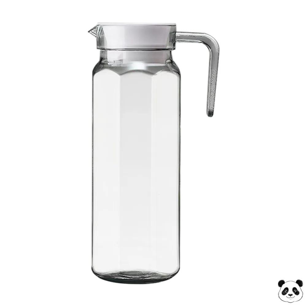 Clear Acrylic Pitcher 1100ml - Large Capacity Cold Jug for Fridge Tea Dispenser One Size