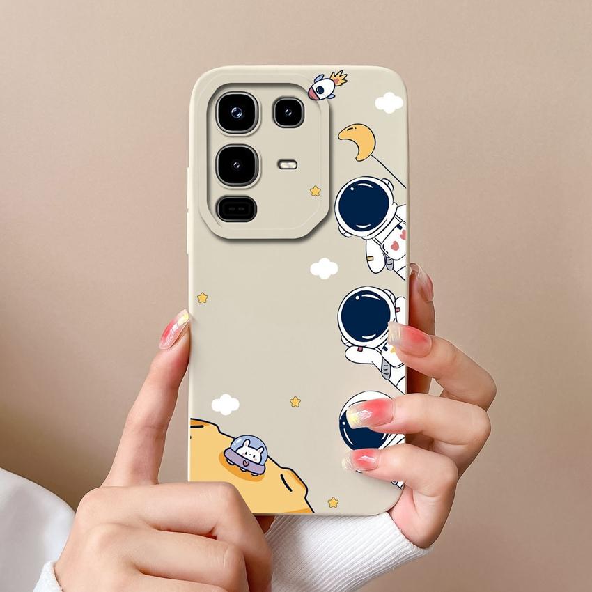 

Для Infinix Note 50S 50 Pro Plus 50X Чехол для телефона Мечтательные космические узоры с астронавтами Жидкий силикон Улучшенные противоскользящие чехлы для Infinix Бампер Корпус Infinix Note 50S 5G