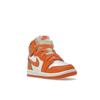 Air Jordan 1 High OG TD Starfish Baby-Sneakers Orange Weiß Cacao-Wow CU0450-101