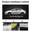NGB5   For Abarth 4Pcs Car Door Corner Cover Anti-Scratch Protection Sticker Auto Accessories FIAT 500 FR Doblo Siena Tipo Stilo UNO