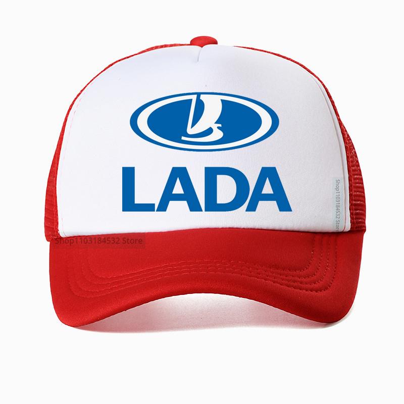 Lada Auto Fashion Casual Mesh Baseball Cap Adjustable Hip Hop Summer Unisex Breathable Hat Adjustable