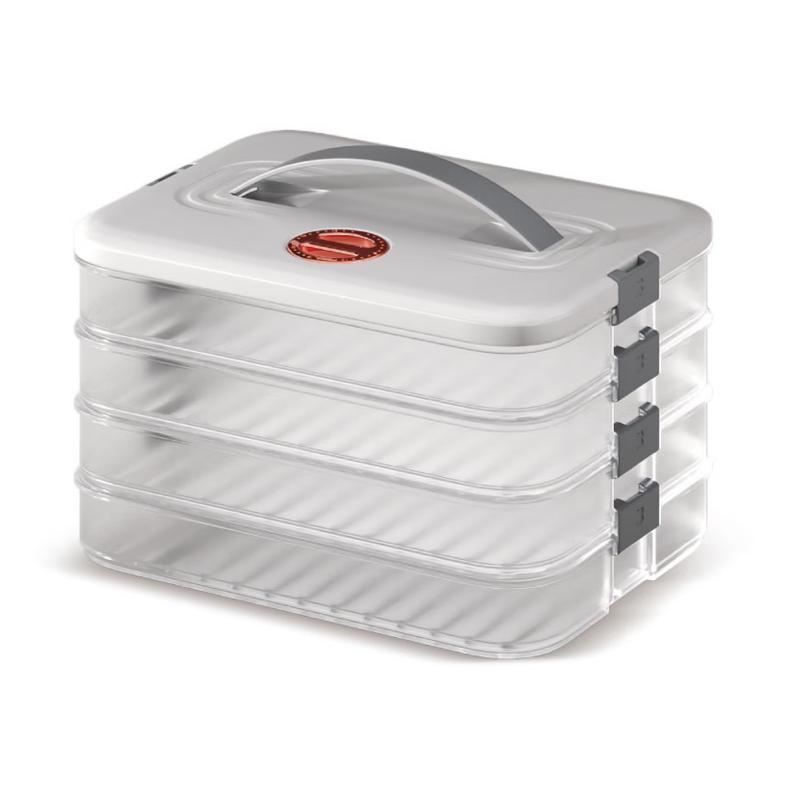 Jiabangshou 4-Layer Dumpling Storage Box