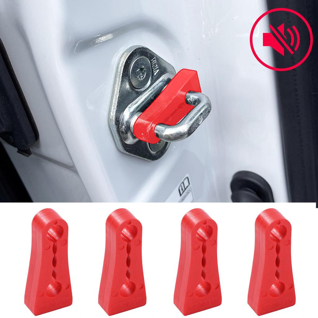 Car Door Lock Sound Deadener Damper Buffer for Toyota Camry Corolla RAV4 Prius Land Cruiser Prado Rattling Quiet Noise Deaf