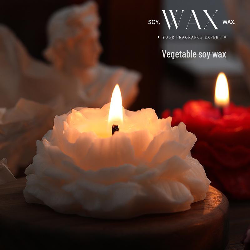 Elegant Soy Fragrance Candle - Long-Lasting Indoor Aroma for Engagements, Weddings, Birthdays & Decor