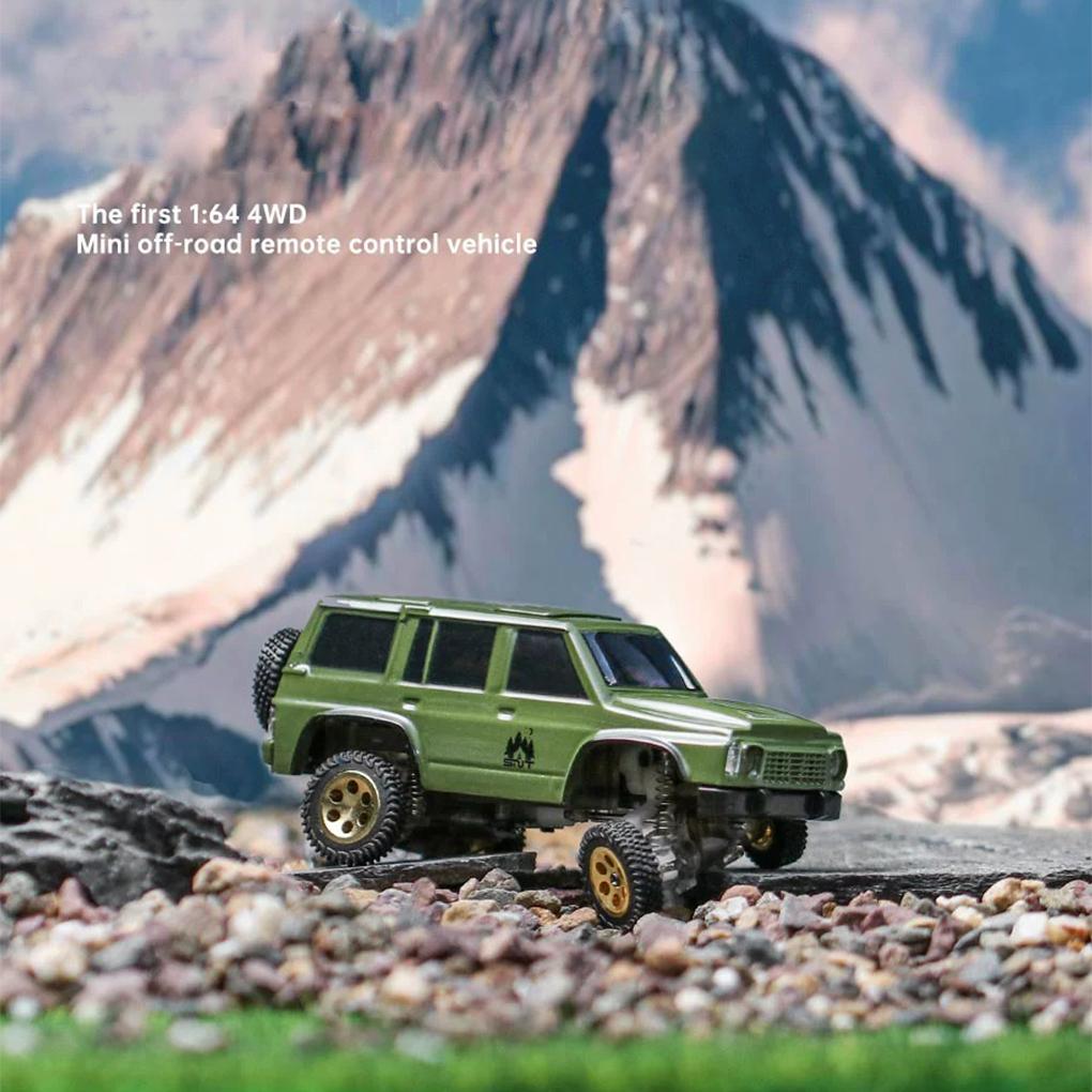 Sniclo 1:64 2.4G Wireless Immersive Fpv Remote Control Vehicle Rc Four-Wheel Drive Climbing Car Toy Boy Off-Road Vehicle W/ Cam