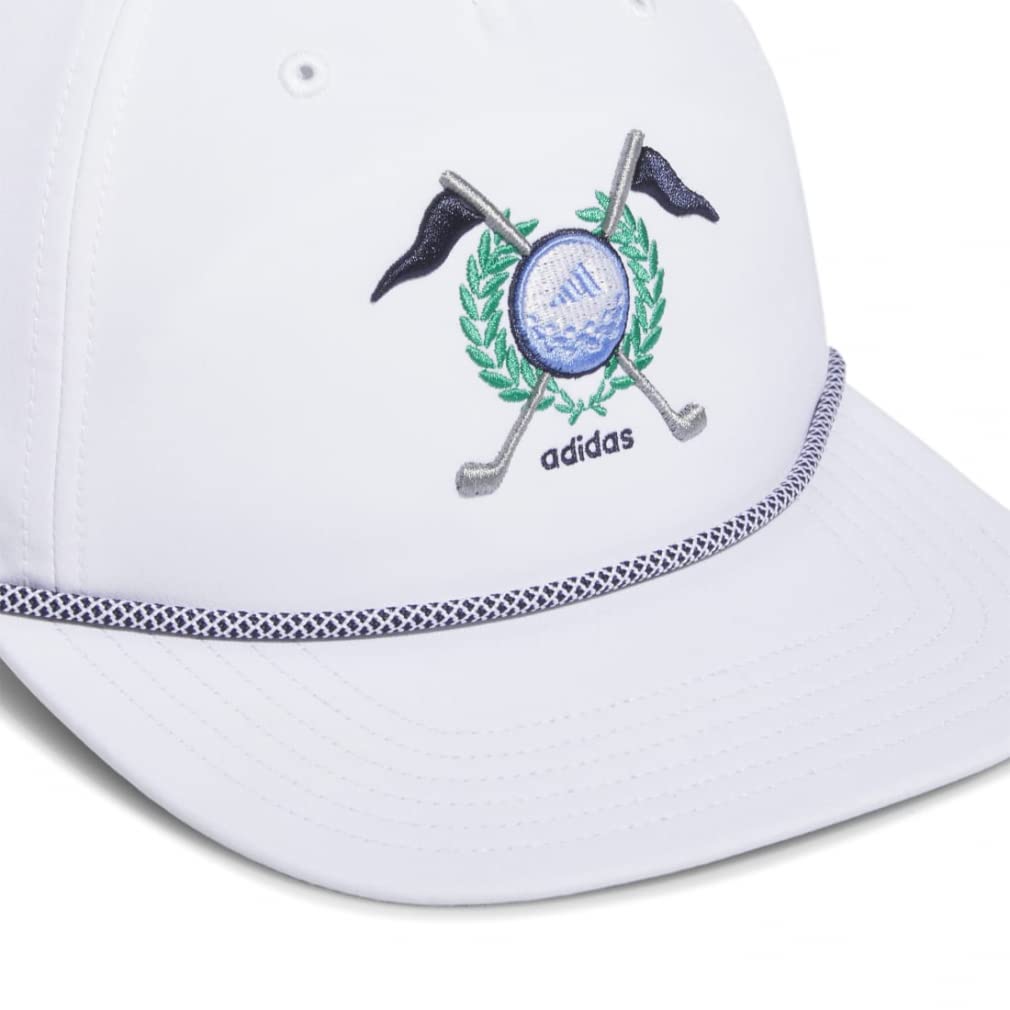 Adidas EEU40 Retro Five Panel Cap White OSFX