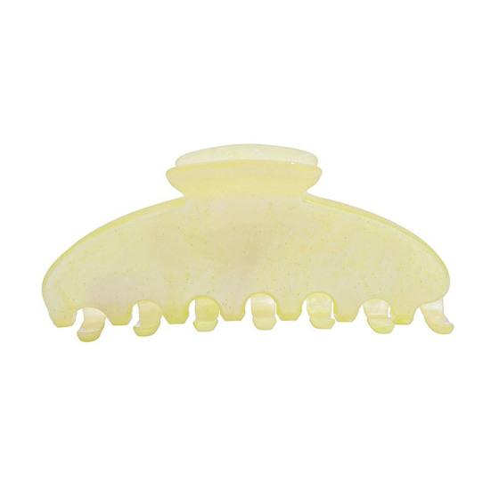

Hair Claw No Slipping Acetate Sheet Strong Grip Medium Size Back Head Hair Clip Large Arc Design Shark Hair Claw Versatile Hair Accessory