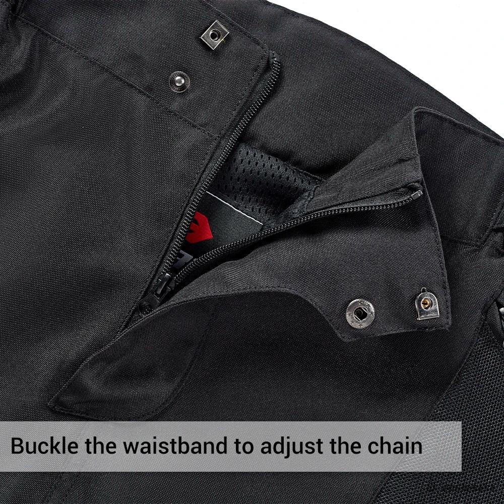 Summer Motorcycle Pant Men Mesh Lightweight Breathable Outdoor Motorbike Riding Pants With Protective Gear Motocross Pants M-3XL