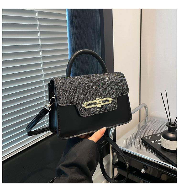 Tasche Damen 2025 Frühling und Sommer neue Mode einzelne Schulter Umhängetasche kleine quadratische Tasche ist dieses Jahr beliebt, hochwertige Damentasche Temperament