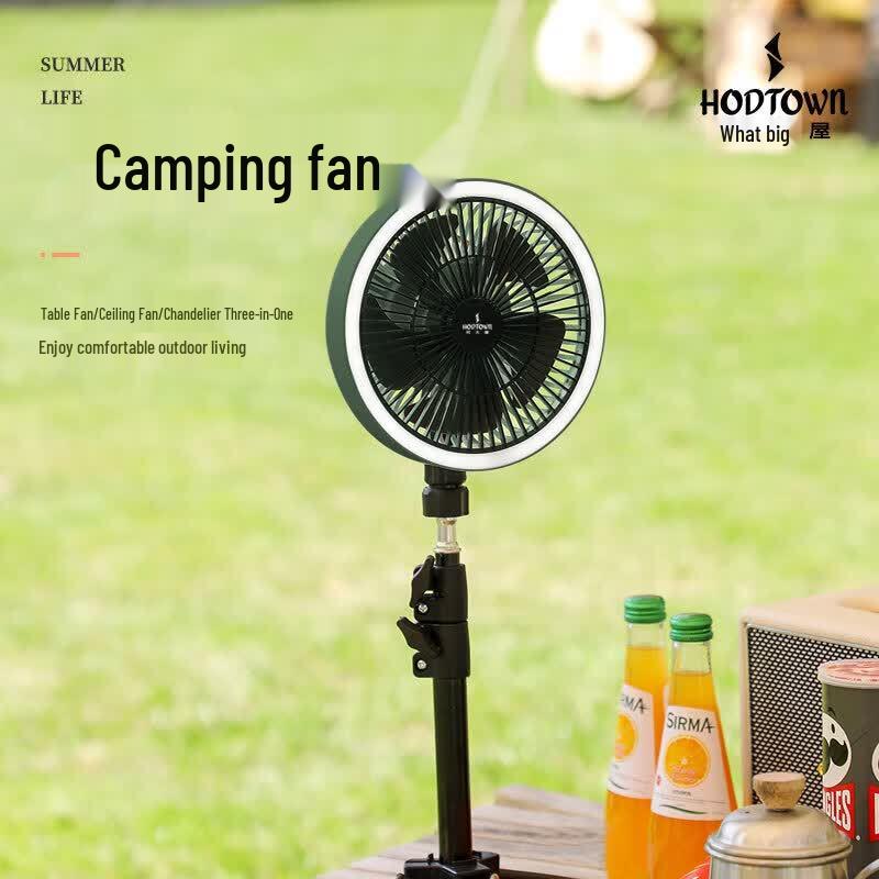 HODTOWN Portable Camping Fan Lantern