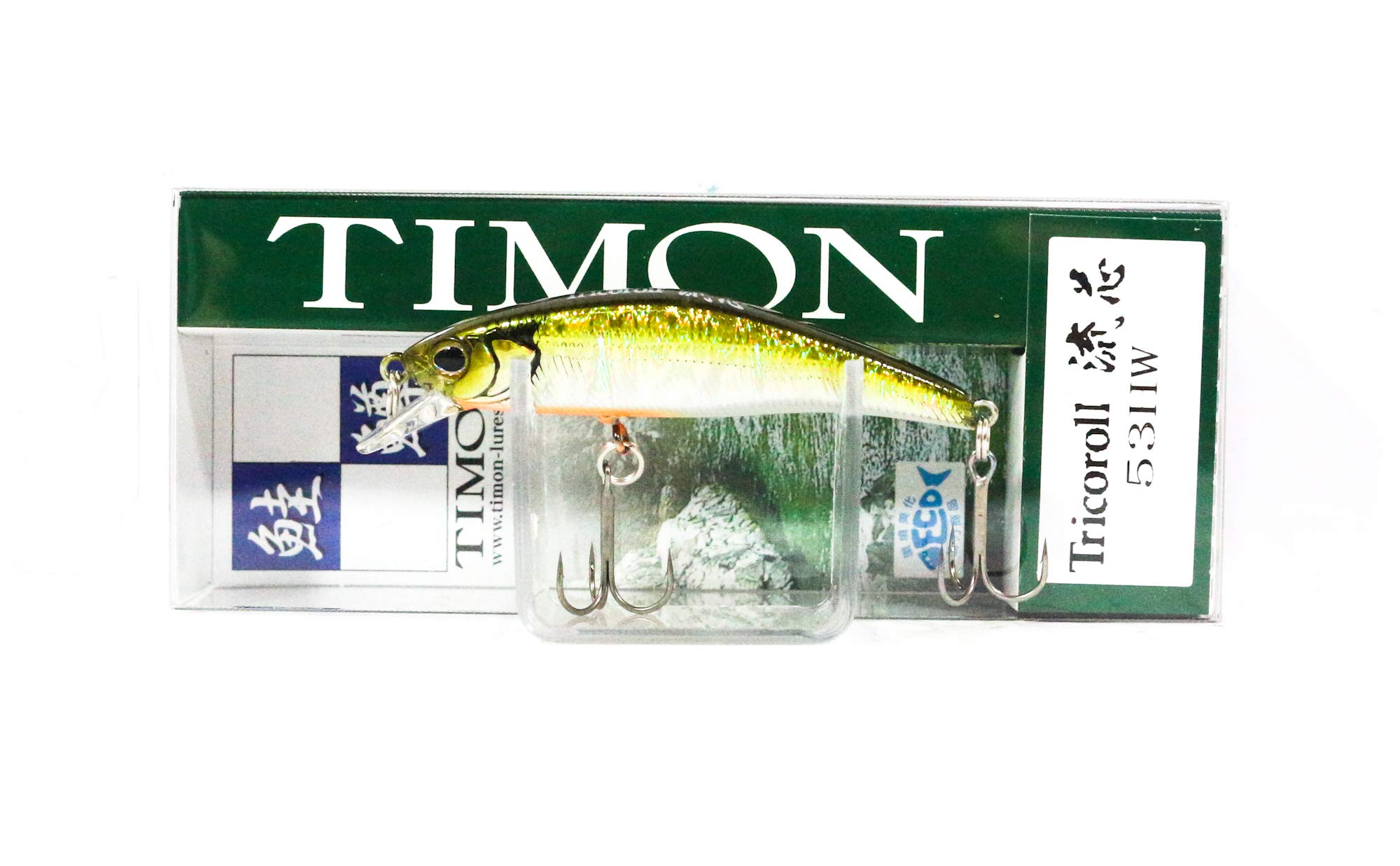 JACKALL TIMON Tricolor Ryushin 53HW Воблер Tennessee