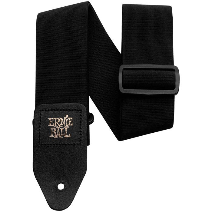 Ernie ball 4143 élasthanne noir sangle guitare