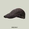 Men's Berets Boina Fashion Hat Masculina Plaid Style Gorro Casual Hats Cotton Boinas Solid Color Beret for Men Cap 6 Colors