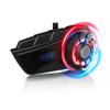 Motorcycle Moman H2 PRO 1000m Communication Simultaneous DSP CVC Music IP65 Voice Guidance Music IP65 Easy To Japanese Instructions for Multiple 1