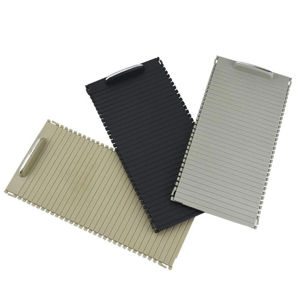 Auto Mittelkonsole Abdeckung Schiebe Rollo Abdeckung Getränkehalter Für Mercedes Benz C-Klasse W204 S204 E-Klasse W212 W207 Innen