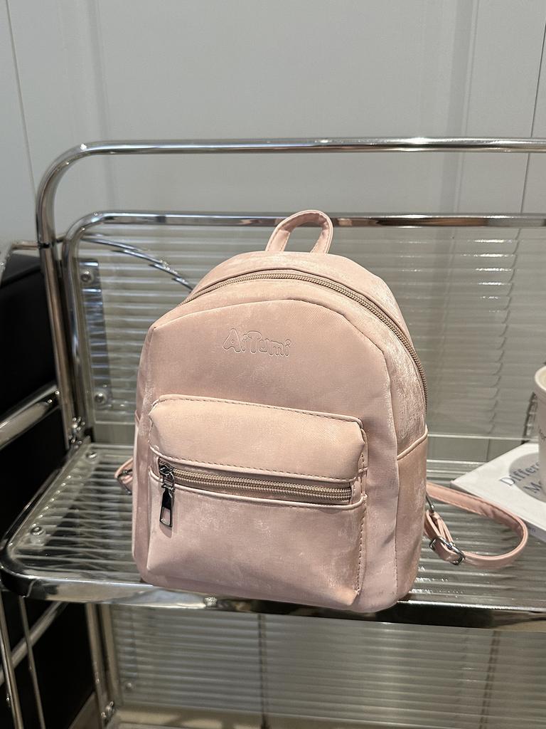 Schoolbag1011 Spring New Fashion Casual Xiaoxiangfeng New Internet Celebrity Korean Version Student Schoolbag Mini Versatile Travel Backpack