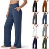 Pantaloni da Lavoro Elasticizzati Traspiranti da Donna con Tasche Pantaloni Casual Slim Fit per