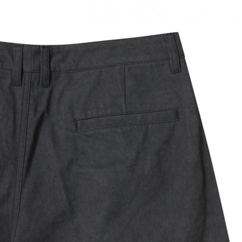 Customellow Calções Bermuda de Algodão Tingido Cinza Cwpam25375gyd