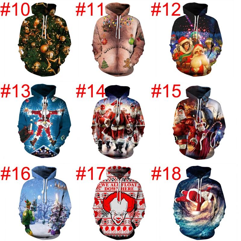 Premium Quality Men Women Christmas 3d Graphic Print Hooded Hoodie Sweatshirt Pullover With Timeless Style