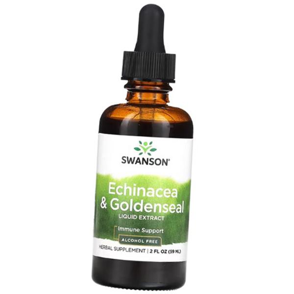 

Echinacea and Goldenseal Liquid Extract, Swanson 59ml (71280179) 59ml