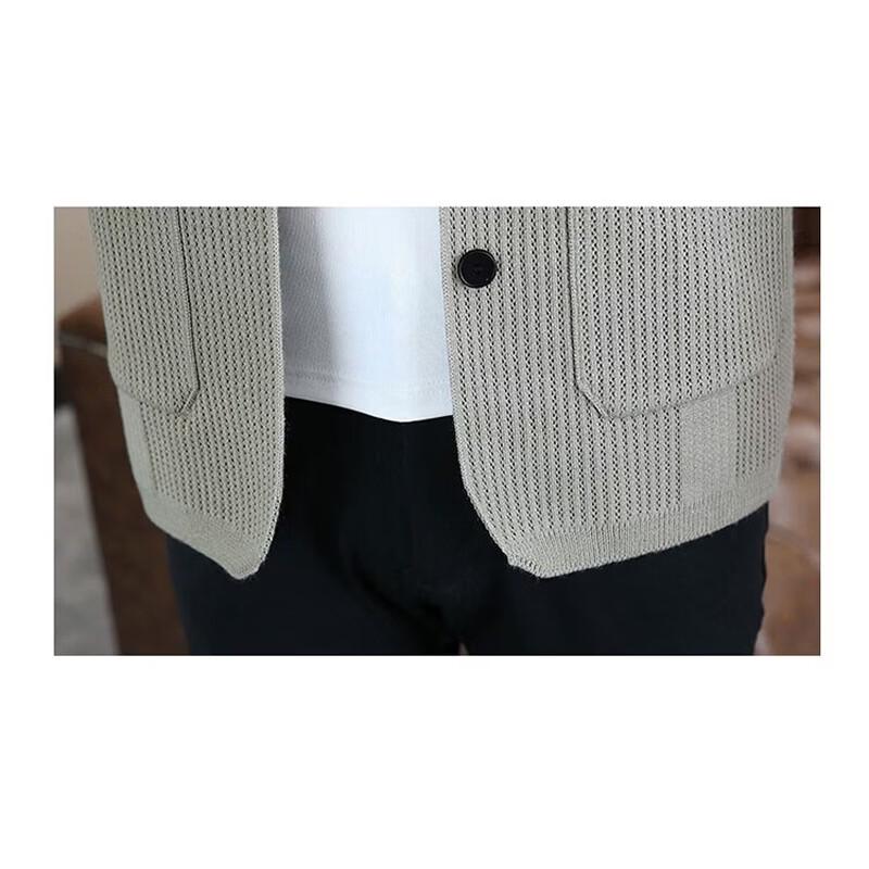 Pierre Cardin Men's Lapel Knitted Cardigan