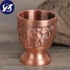 Nordic Shot Glass Small Mouth Liquor Cup Classic Embossed Carving Flowers Personality Wine Mug Bar Drinkware