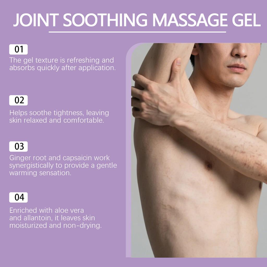 Joint Restore Massage Gel with Active Complex for Joint Muscle Soreness Relief Supports Flexibility and Blood Circulation 50g