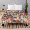Coperta Collage Jj Outer Banks Stampa Flanella Morbida Coperta Spessa per Letto Casa Cou