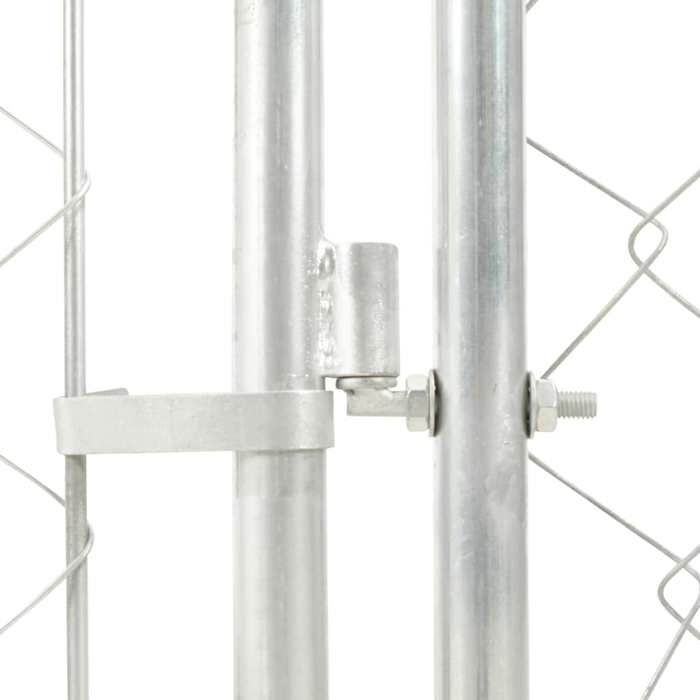 VidaXL Chenil Extérieur avec Toit Chiens 1x1x1,25m Cage Enclos Niche Jardin 144491