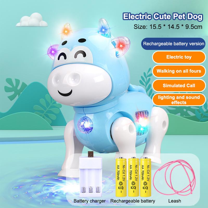 New Pink Color Electric Walking Pig Toy With Light Musical Kids Funny Electronics Toy Children Birthday Gift Toys