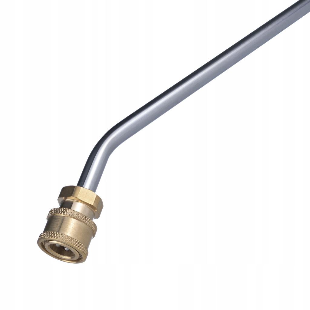 Rosfix Lanca do Myjki Ciśnieniowej 1/4"" 34cm – Kąt 30° | Max Ciśnienie 250 Bar | Złącze Kärcher K Bayonet