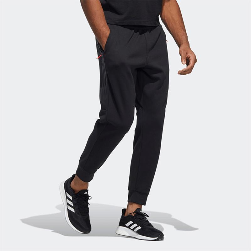 Adidas Year Of The Tiger Limited Edition Knit Joggers With Side Stripes Men Bottoms Black HC0253