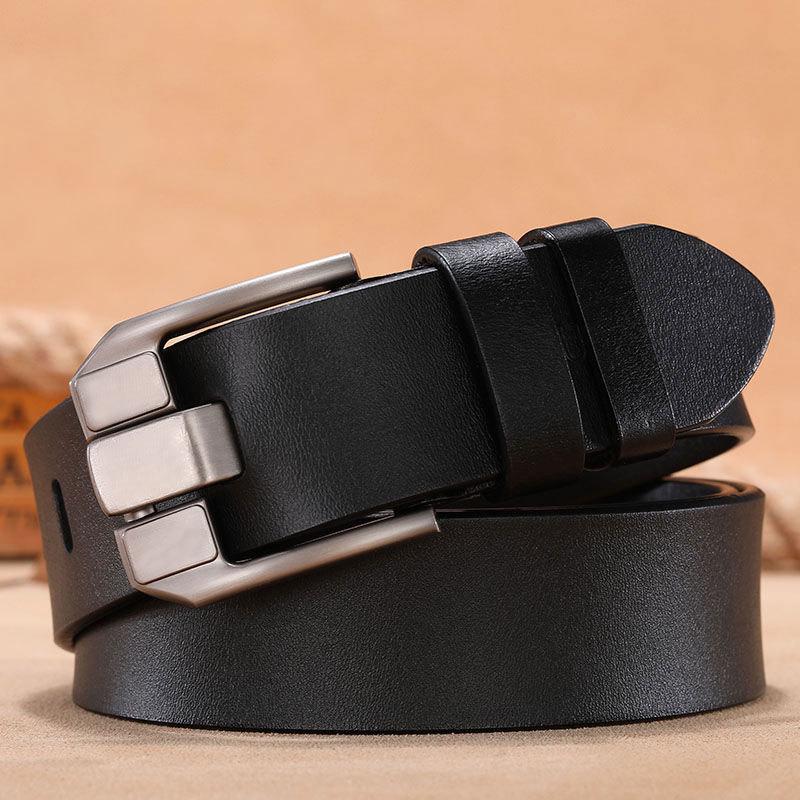 Men's Retro Flip Pin Buckle Belt - Fashionable and Casual Waistband