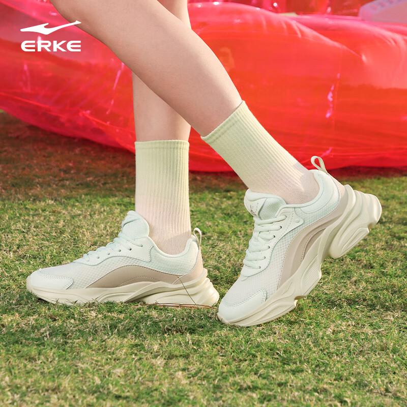 Erke Women s Yutu Lite Chunky Sole Casual Sports Shoes EUR 39