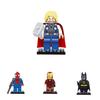 Superhero Building Blocks Toy Set With Diy Assembly For Kids Collectors