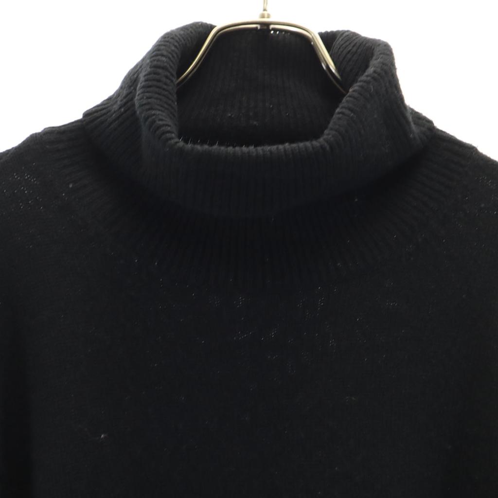 FOXEY NEW YORK Made In Japan Cashmere Blend Long Sleeve Tunic Length Turtleneck Sweater Women Used