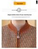Fat Mama Plus Size Fleece-Lined Cardigan: Warm Autumn Winter Sweater for Middle-Aged & Elderly Women