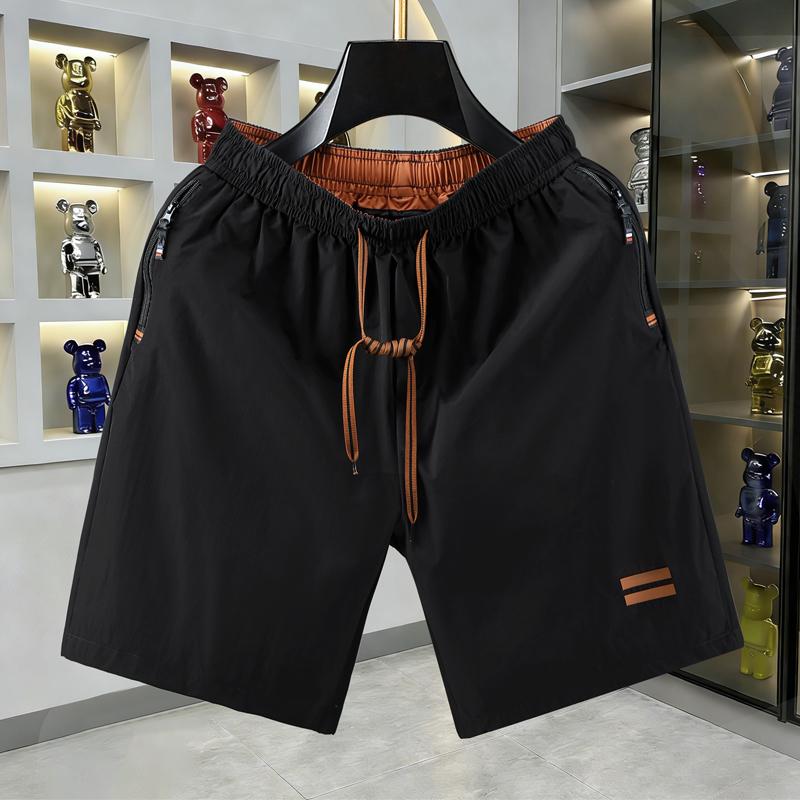 

Men s Plus Size Quick Dry Shorts, Elastic Waist Casual Summer Sport Shorts (6XL-11XL) 11XL(152kg-165kg) чорний