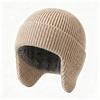 Windproof Earflap Beanie Hat Warm Cold-proof Hat New Knitted Hat  Unisex