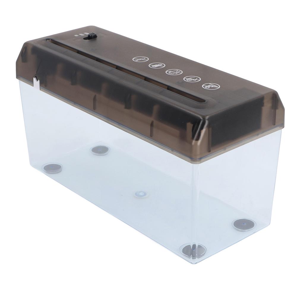 Strip Cut Paper Shredder USB Or Battery Powered Electric  Paper Cutting Machine for Office School
