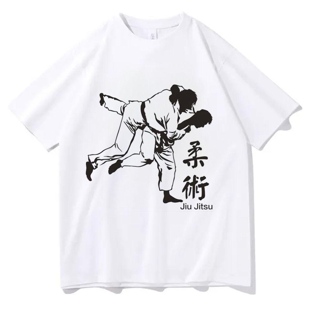 

Bjj Jiu Jitsu Shirt Teen Breathable Classic Trendy Psychedelic Y2k Shirt Streetwear Pop Culture Hip Hop Graphic Women Kawaii Top M