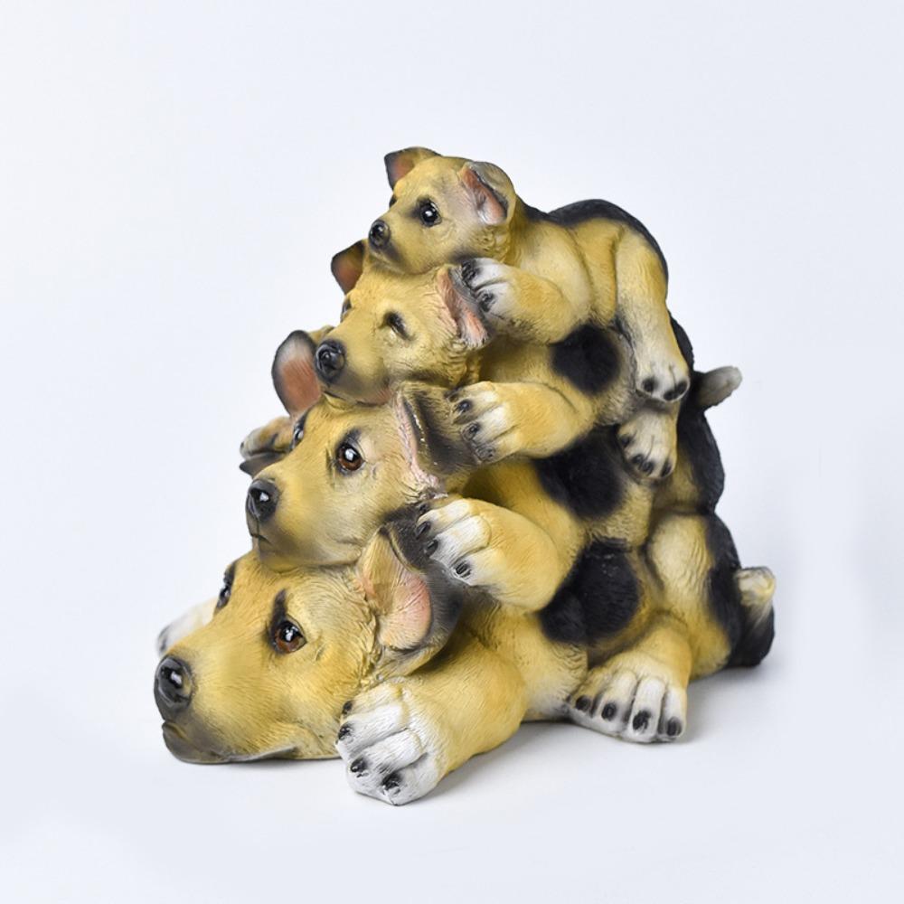 Decorative Dog Piggy Bank Large Capacity Zodiac Dog Ornaments Cute Cartoon Money Boxes  Home Decor